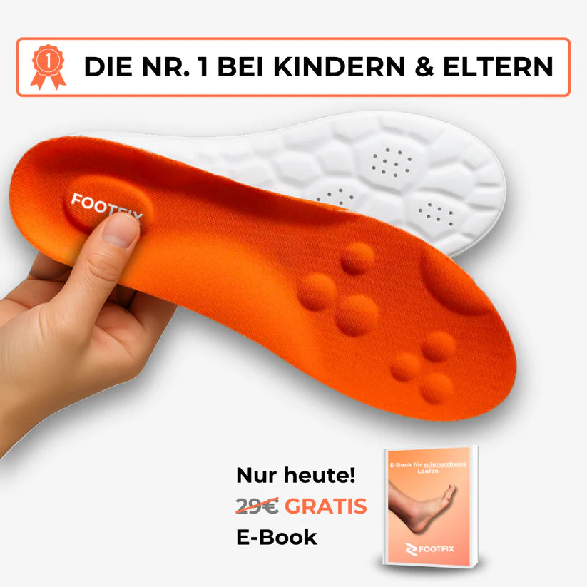 Clefio Step+ - Massage Schuhsohlen für Kinder