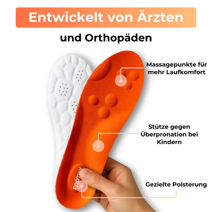 Clefio Step+ - Massage Schuhsohlen für Kinder