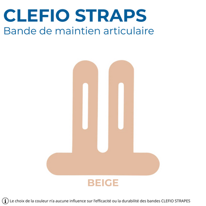 CLEFIO STRAPS™ – Strap genou prédécoupé