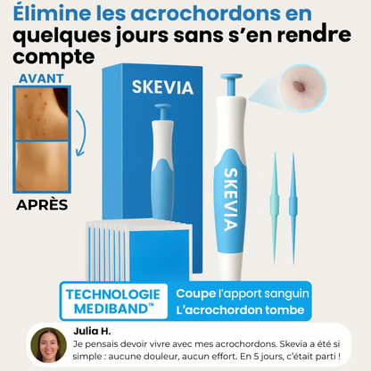 Kit complet SKEVIA™ - Adieu les acrochordons